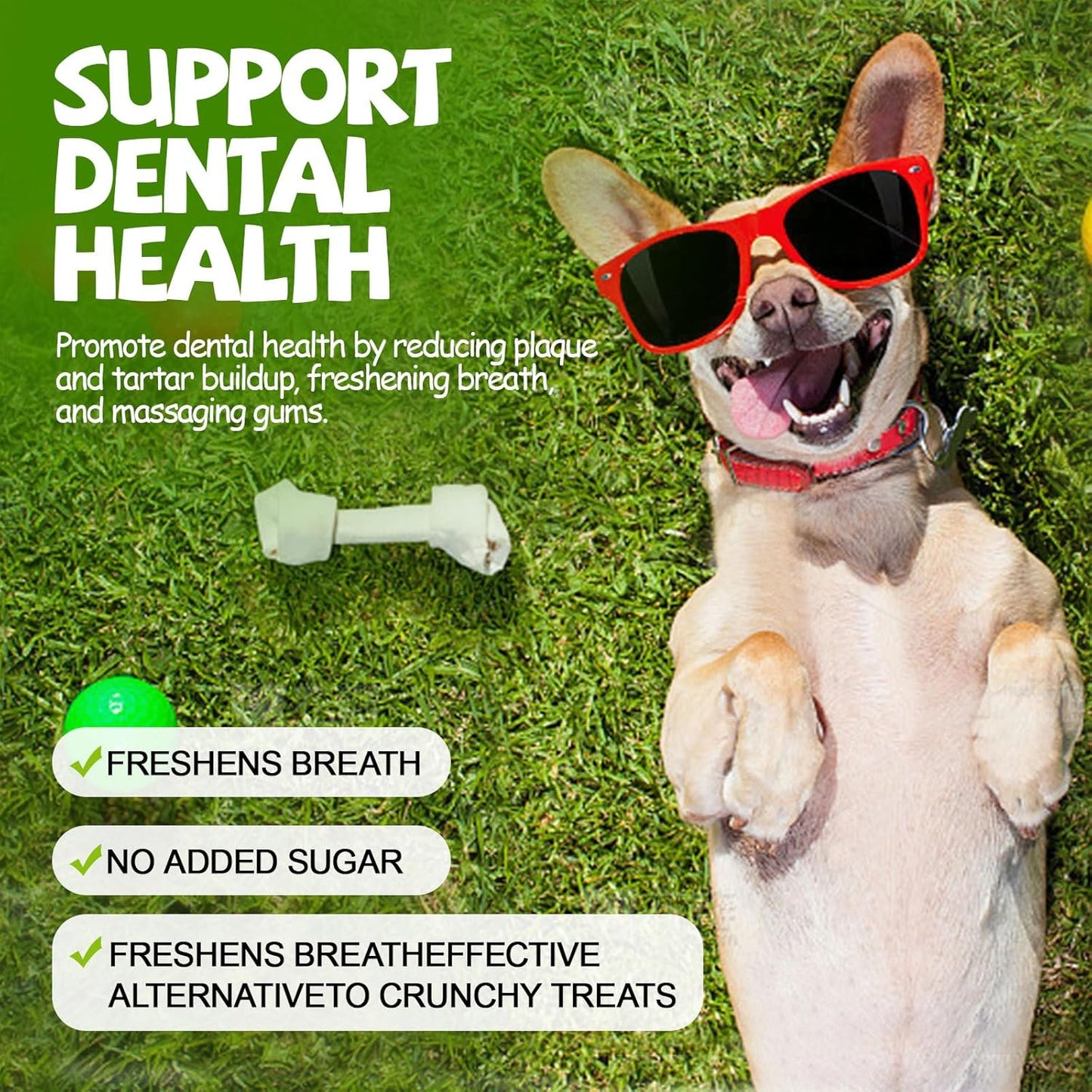 ASMPET Dog Treats Chews, Multi-Flavor Dog Kabob Snacks, Made with Chicken, Duck, Salmon, Rabbit and Beef, Rawhide Sticks for Dogs