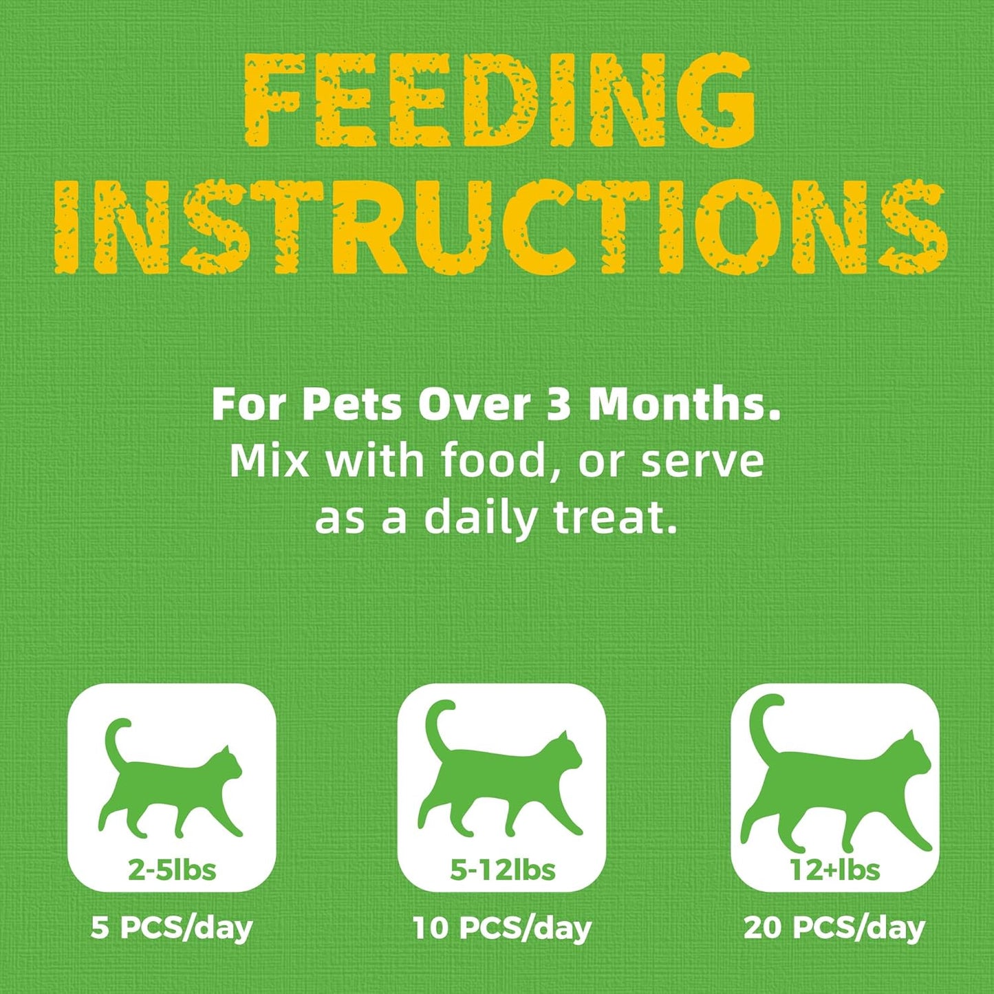 Just Try 16 OZ Cat Grass Jerky Treats for Indoor Cats Natural Chicken Healthy Cat Snacks Training Biscuits Hairball Control & Digestive Aid for Cats