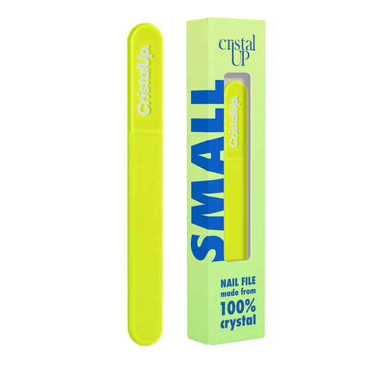 Crystal Nail File 3 in, Glass File Ideal for Purse, Durable, Safe and Gentle on Nails, Perfect for Travel Home, Office and On the Go, Portable Design