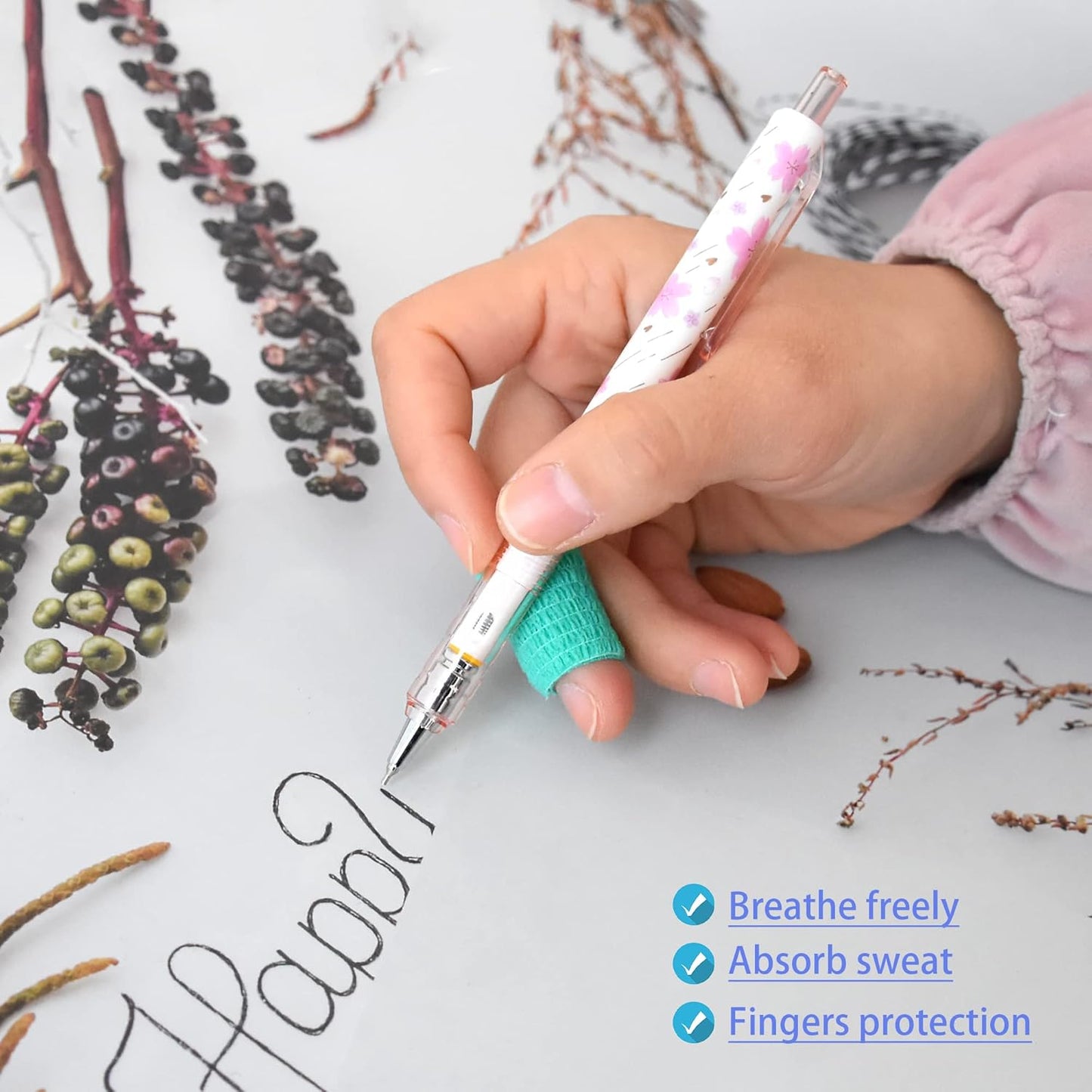 9 Pack 1" x 5 Yards Self Adhesive Bandage Wrap Self Stick Wrap for Ankle, Wrist, Finger, Sports, Breathable Cohesive Vet Tape for Pets (Multi Colors)