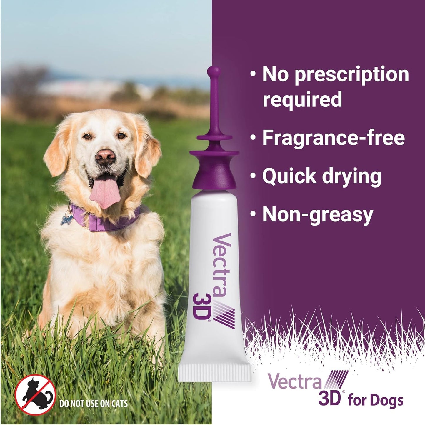Vectra 3D for Dogs Flea, Tick & Mosquito Treatment & Prevention for Small Dogs (11 – 20 lbs) , 6 month supply