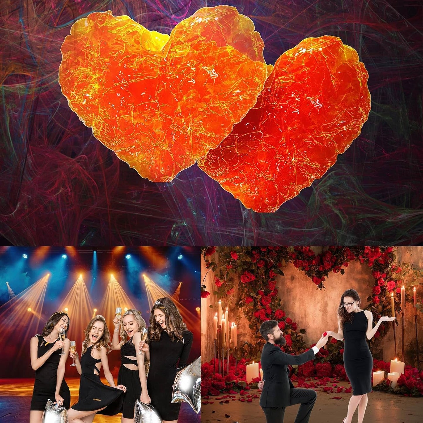 Fantasy Mushroom Forest Aquarium Background Abstract Cartoon Mushroom Reptile Tank Backgrounds Vibrant Jungle Mushrooms Theme Fish Tank Background Magic Mushrooms Reptile Enclosure Backgrounds 48x18in