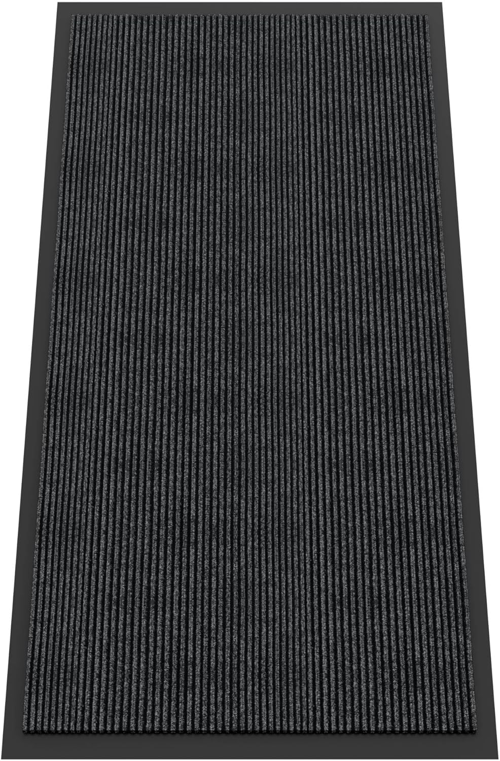 Indoor Outdoor Door Mat, 6’ x 3' Doormat for Entryway, Rubber Backing Non Slip Front Door Mat Outside Entrance, Super Absorbent Commercial Floor Mat for Home Office