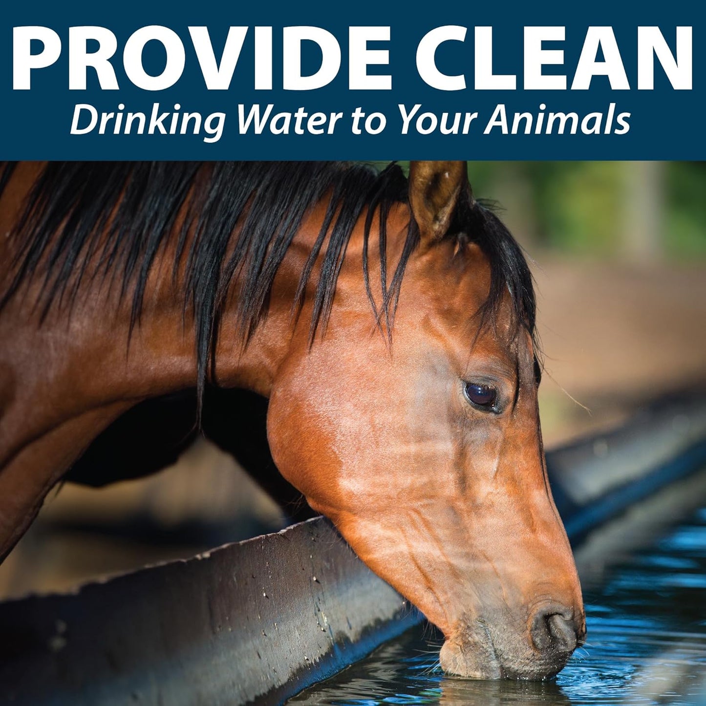 Airmax Stock Tank Defense, Livestock Water Trough Cleaner, Clean Drinking Tanks for Horse, Cattle, Goat & Chicken, Safe & Easy-to-Use Cleaning Tablet Treatment for Farming & Agricultural Use, 6 Tabs